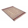 Etniczny kilim szary z Afganistanu dzieło Sumak nomadyczny 150x200cm