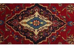 Beżowy oryginalny dywan Kashan (Keszan) z Iranu wełna 140x200cm perski