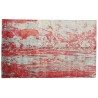 Unikatowy czerwony dywan jedwabny z Indii deseń vintage 170x240cm luksus