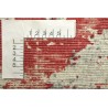 Jedwabny dywna z Indii 170x240cm w stylu vintage