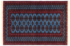 Afgan Buchara gęsto tkany oryginalny 100% wełniany dywan z Afganistanu 90x140cm ręcznie tkany