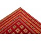 Afgan oryginalny 100% wełniany dywan z Afganistanu 200x300cm ręcznie tkany kilim dwupoziomowy z motywem łopianu