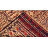 Etniczny kilim szary z Afganistanu dzieło Sumak nomadyczny 120x180cm