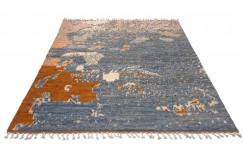 100% wełniany dywan Afgański Berber ręcznie tkany 160x230cm