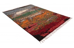 100% wełniany dywan Afgański Berber ręcznie tkany 170x230cm