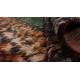 Kolorowy etniczny dywan Berber Beni Ourain z Afganistanu abstrakcyjny do salonu 100% wełniany 170x230cm ręcznie tkany