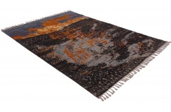 100% wełniany dywan Afgański Berber ręcznie tkany 170x240cm