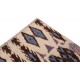 Kolorowy etniczny dywan Berber Beni Ourain z Afganistanu abstrakcyjny do salonu 100% wełniany 120x180cm ręcznie tkany