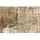 Unikatowy brązowy dywan jedwabny z Indii deseń vintage 160x230cm luksus