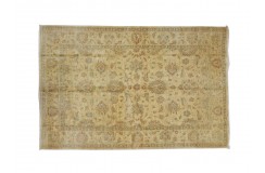 Dywan Ziegler Arijana Classic 100% wełna kamienowana ręcznie tkany luksusowy 200x250cm beżowy ornamenty