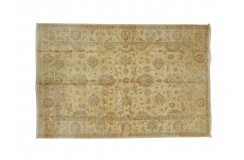 Dywan Ziegler Arijana Classic 100% wełna kamienowana ręcznie tkany luksusowy 200x250cm beżowy ornamenty