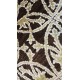 Dywan Ziegler Arijana Classic Art Deco 100% wełna kamienowana ręcznie tkany luksusowy 270x360cm brązowy ornamenty