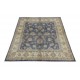 Dywan Ziegler Arijana Classic 100% wełna kamienowana ręcznie tkany luksusowy kwadratowy 200x200cm fioletowy ornamenty