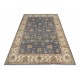 Dywan Ziegler Arijana Classic 100% wełna kamienowana ręcznie tkany luksusowy 200x300cm szary ornamenty