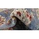 Dywan Ziegler Arijana Classic 100% wełna kamienowana ręcznie tkany luksusowy 200x300cm szary ornamenty
