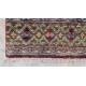 Dywan Ziegler Arijana Shaal 100% wełna kamienowana ręcznie tkany luksusowy chodnik 80x300cm kolorowy w pasy