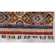 Dywan Ziegler Arijana Shaal 100% wełna kamienowana ręcznie tkany luksusowy chodnik 80x320cm kolorowy w pasy