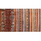 Dywan Ziegler Arijana Shaal 100% wełna kamienowana ręcznie tkany luksusowy chodnik 80x310cm kolorowy w pasy
