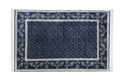 Luksusowy lśniący dywan z jedwabiu Chiński majstersztyk kwiatowy 15x220cm 100% jedwab naturalny