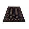 Oryginalny dywan Buchara z Pakistanu 100% wełna 140x200cm czarny