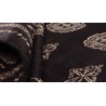 Oryginalny dywan Buchara z Pakistanu 100% wełna 140x200cm czarny