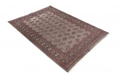 Oryginalny dywan Buchara z Pakistanu 100% wełna 120x180cm szary
