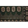 Oryginalny dywan Buchara z Pakistanu 100% wełna 120x180cm zielony