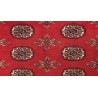 Oryginalny dywan Buchara z Pakistanu 100% wełna 120x180cm czerwony