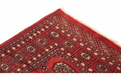 Oryginalny dywan Buchara z Pakistanu 100% wełna 120x180cm czerwony