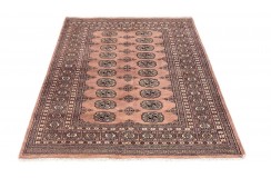 Oryginalny dywan Buchara z Pakistanu 100% wełna 120x180cm brązowy