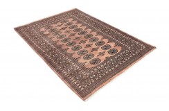 Oryginalny dywan Buchara z Pakistanu 100% wełna 120x180cm brązowy