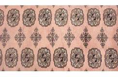 Oryginalny dywan Buchara z Pakistanu 100% wełna 120x180cm brązowy