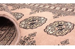 Oryginalny dywan Buchara z Pakistanu 100% wełna 120x180cm brązowy