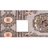 Oryginalny dywan Buchara z Pakistanu 100% wełna 90x160cm szary