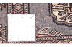 Oryginalny dywan Buchara z Pakistanu 100% wełna 90x160cm szary