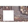 Oryginalny dywan Buchara z Pakistanu 100% wełna 90x160cm szary