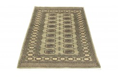 Oryginalny dywan Buchara z Pakistanu 100% wełna 90x160cm zielony