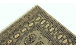 Oryginalny dywan Buchara z Pakistanu 100% wełna 90x160cm zielony