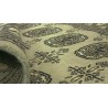 Oryginalny dywan Buchara z Pakistanu 100% wełna 90x160cm zielony