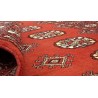 Oryginalny dywan Buchara z Pakistanu 100% wełna 100x150cm czerwony