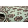 Oryginalny dywan Buchara z Pakistanu 100% wełna 200x270cm zielony