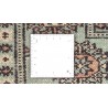 Oryginalny dywan Buchara z Pakistanu 100% wełna 200x270cm zielony
