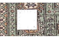 Oryginalny dywan Buchara z Pakistanu 100% wełna 200x250cm zielony