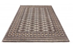 Buchara dywan ręcznie tkany z Pakistanu 100% wełna szary ok 200x250cm