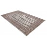 Oryginalny dywan Buchara z Pakistanu 100% wełna 160x230cm szary