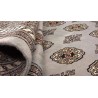 Oryginalny dywan Buchara z Pakistanu 100% wełna 160x230cm szary