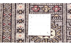 Oryginalny dywan Buchara z Pakistanu 100% wełna 160x230cm szary