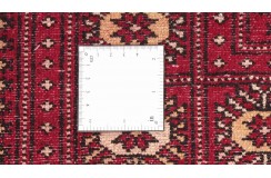Oryginalny dywan Buchara z Pakistanu 100% wełna 200x250cm czerwony