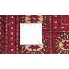 Oryginalny dywan Buchara z Pakistanu 100% wełna 200x250cm czerwony