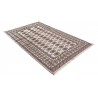 Oryginalny dywan Buchara z Pakistanu 100% wełna 140x220cm szary